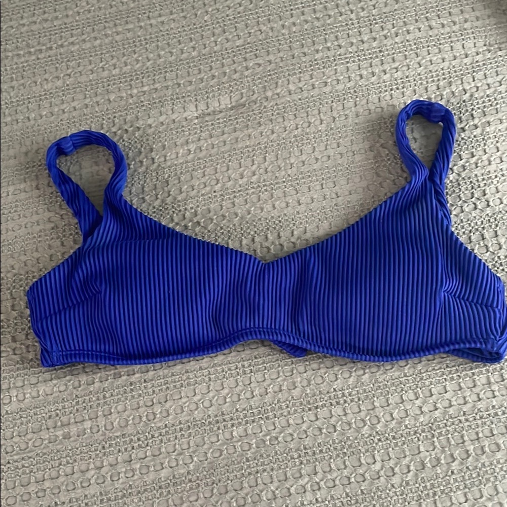 Hollister Blue Bikini Top